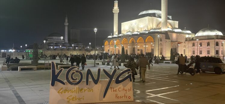 Konya, Afyonkarahisar, Karaman ve Aksaray'da Regaip Kandili idrak edildi