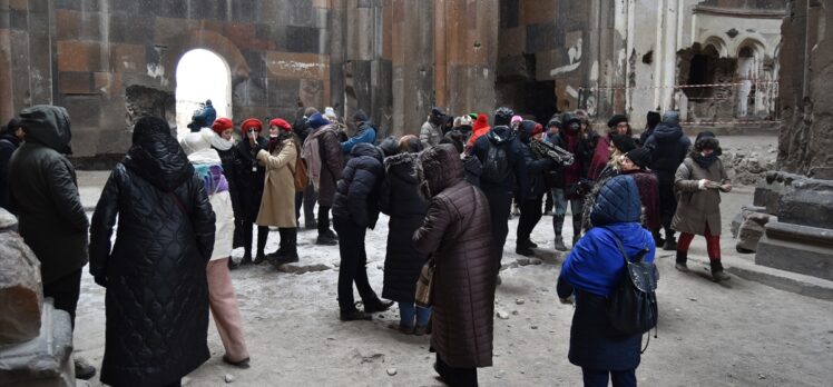 “Medeniyetler Beşiği” Ani Ören Yeri'nde yarıyıl tatili yoğunluğu