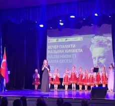 Nazım Hikmet doğumunun 121. yılında Moskova'da anıldı