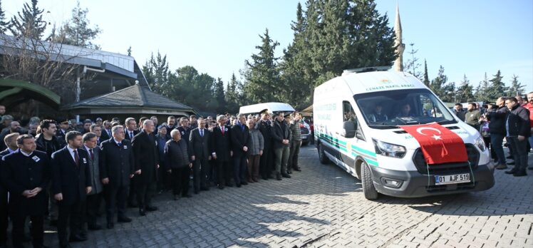 Şehit Jandarma Uzman Çavuş Eroğlu, Adana'da son yolculuğuna uğurlandı