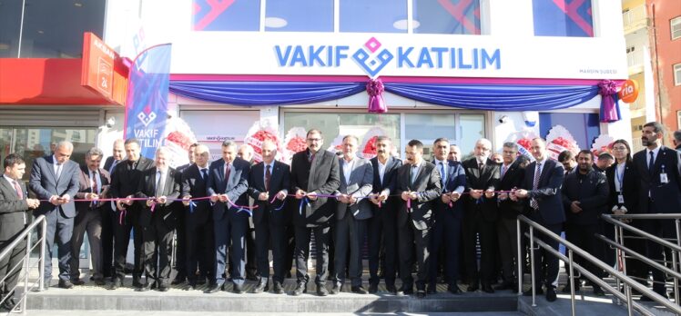 Vakıf Katılım 165'inci şubesini Mardin'de hizmete açtı