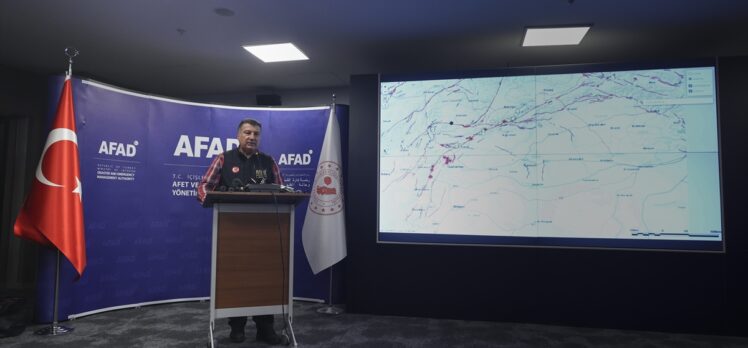 GÜNCELLEME – AFAD Deprem Risk Azaltma Genel Müdürü Tatar'dan Kahramanmaraş'taki depreme ilişkin açıklama: