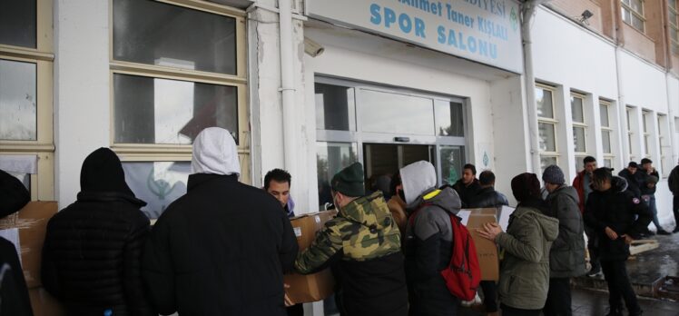 Çankaya Belediyesinin yardım kolileri deprem bölgesine hareket etti