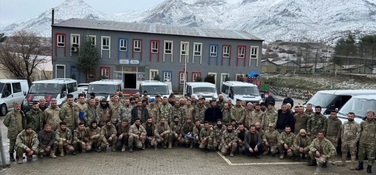 Batman ve Şırnak'tan deprem bölgesine destek için güvenlik ekipleri sevk edildi