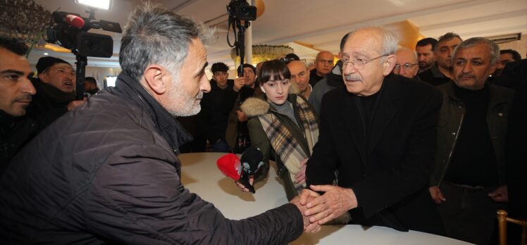 CHP Genel Başkanı Kılıçdaroğlu Malatya'da incelemelerde bulundu