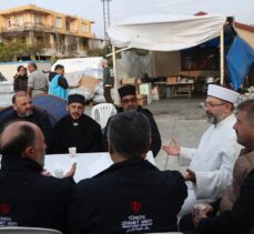 Diyanet İşleri Başkanı Erbaş, Hatay'da Saint İlyas Rum-Ortodoks Kilisesi'ni ziyaret etti