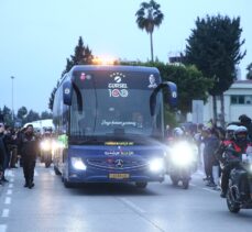 Fenerbahçe kafilesi Adana'ya geldi