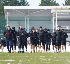 Gaziantep FK, Antalyaspor maçı hazırlıklarını tamamladı