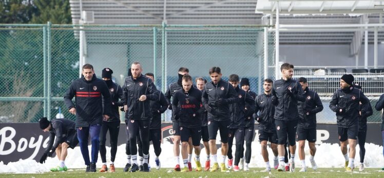 Gaziantep FK, Antalyaspor maçı hazırlıklarını tamamladı