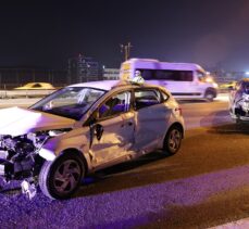 Kağıthane'de seyir halindeki otomobilden yola düşen bir kişi hayatını kaybetti