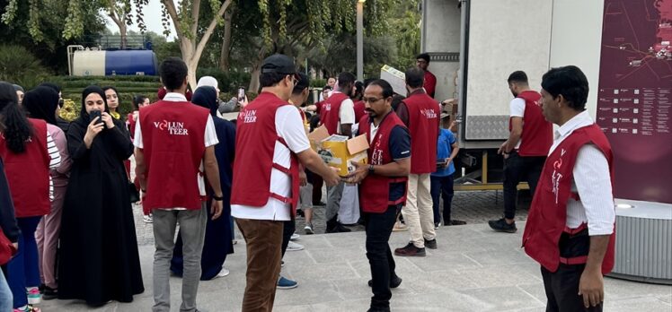 Katarlı çocukların katılımıyla depremzedeler için yardım kampanyası düzenleniyor