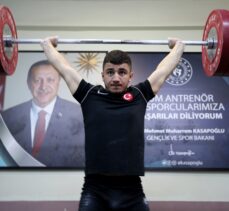 Masa tenisinden haltere yönelen milli sporcu Yaşar Karaca, olimpiyat madalyası hedefliyor: