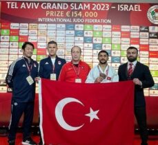 Milli judocu Salih Yıldız, Tel Aviv Grand Slam turnuvasında bronz madalya kazandı