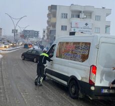 Şırnak’ta kar hayatı olumsuz etkiledi