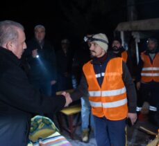 TBMM Başkanı Şentop, Hatay'da incelemelerde bulundu