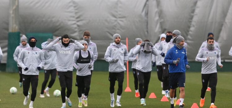 Trabzonspor, Basel maçı hazırlıklarını tamamladı