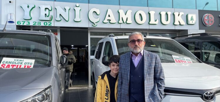 Yeni Çamoluk Otomotiv sahibi Hamit Duras AA'ya konuştu: