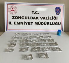 Zonguldak'ta uyuşturucu operasyonlarında 2 şüpheli tutuklandı