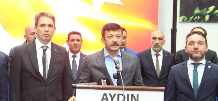 AK Parti'li Dağ, Aydın'da partisinin temayül yoklamasında konuştu: