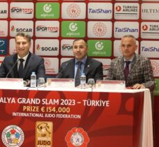 Antalya Grand Slam Judo Turnuvası'nda sporcuların kura çekimi gerçekleştirildi