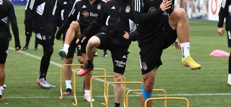 Beşiktaş, Fenerbahçe maçının hazırlıklarını sürdürdü