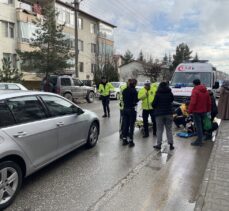 Bolu'da otomobilin çarptığı öğrenci yaralandı