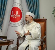 Diyanet İşleri Başkanı Erbaş, Kafkas Müslümanları İdaresi Başkanı Paşazade'yle görüştü