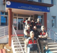 Erzurum'da taş ocağından malzeme çalan 3 zanlı tutuklandı