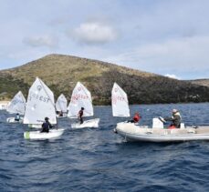 Estonyalı yelkenciler Bodrum'da kamp yapıyor