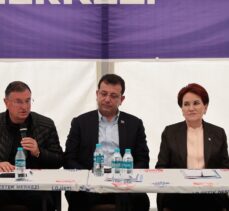 İYİ Parti Genel Başkanı Akşener, Hatay'da depremzedeleri ziyaret etti: