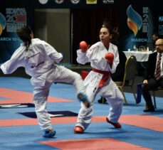 Karate 1 A Serisi Konya'da ikinci gün müsabakalarıyla devam etti