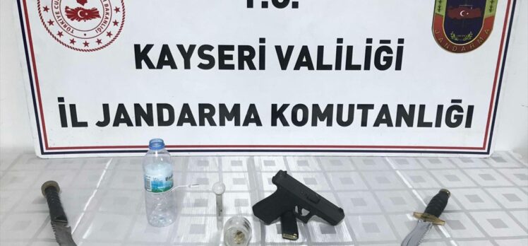 Kayseri'de uyuşturucu ticareti yaptığı öne sürülen şüpheli yakalandı