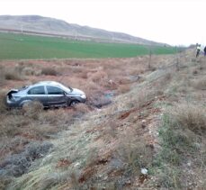 Kırıkkale'de şarampole devrilen otomobilin sürücüsü öldü