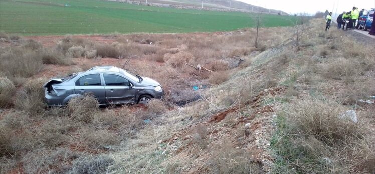 Kırıkkale'de şarampole devrilen otomobilin sürücüsü öldü