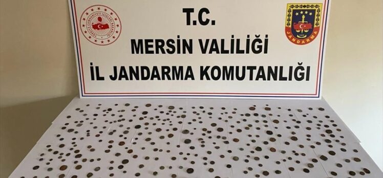 Mersin'de tarihi eser niteliğinde 345 obje ele geçirildi