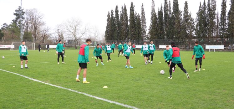 Sakaryaspor, Bodrumspor maçının hazırlıklarını sürdürdü