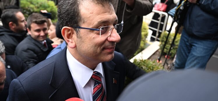 Yavaş ve İmamoğlu, İYİ Parti Genel Merkezi'ne geldi