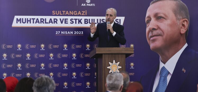 AK Parti Genel Başkanvekili Kurtulmuş, Sultangazi'de konuştu: