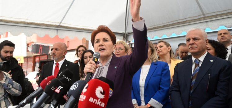 Akşener, Mamak'taki seçim koordinasyon merkezi açılışında konuştu: