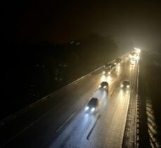 Anadolu Otoyolu'nda akıcı trafik yoğunluğu yaşanıyor