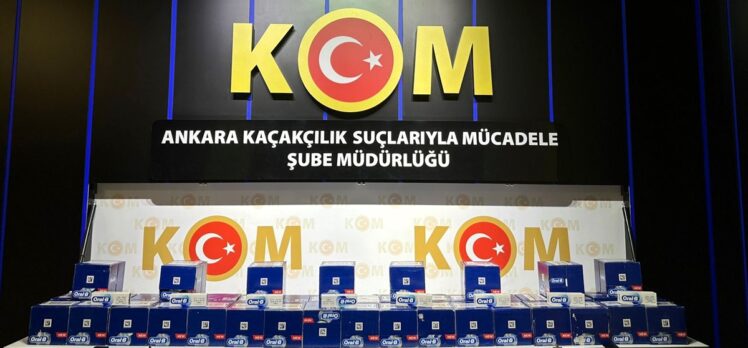 Ankara'da son kullanma tarihi geçmiş diş macunlarını piyasaya sürmeye çalışan kişi gözaltına alındı