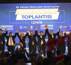 Bakan Kasapoğlu, İzmir'de AK Parti milletvekili adayları tanıtım toplantısında konuştu: