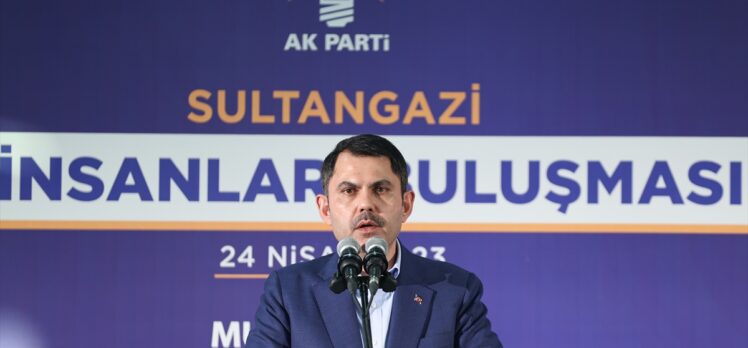 Bakan Kurum, Sultangazi İş İnsanları Buluşması'nda konuştu: