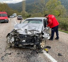 Balıkesir'de trafik kazasında 1 kişi öldü, 1 kişi yaralandı