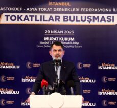 Bakan Murat Kurum, Sancaktepe'deki ''Tokatlılar Buluşması''nda konuştu: