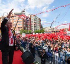 Cumhurbaşkanı adayı Kılıçdaroğlu, Eskişehir mitinginde konuştu: