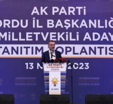 Cumhurbaşkanı Erdoğan, Ordu milletvekili aday tanıtım toplantısına telefonla bağlandı: