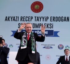 Cumhurbaşkanı Erdoğan, Akyazı Recep Tayyip Erdoğan Spor Kompleksi açılış töreninde konuştu: (2)