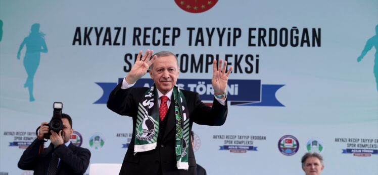 Cumhurbaşkanı Erdoğan, Akyazı Recep Tayyip Erdoğan Spor Kompleksi açılış töreninde konuştu: (2)