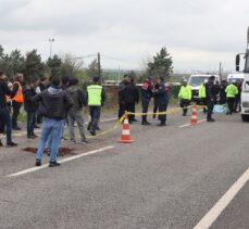 Diyarbakır'da hafif ticari araç yol çalışması yapan işçilere çarptı